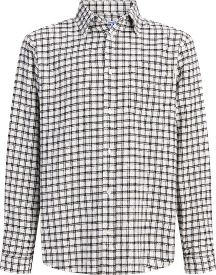 Jack & Jones   Flanellskjorte Jorfrederiksberg Flannel Shirt L/S   Hvit
