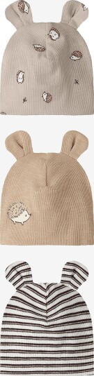Name It baby Lue Nbnopper Hat Box 3 pack Beige