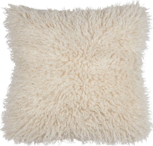 Fondaco - Curly putetrekk 48x48 cm offwhite