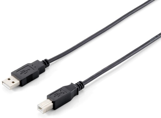 EQUIP USB 2 CABLE A-B M/M 1M BLACK . CABL EQUIP USB 2 CABLE A-B M/M 1M BLACK . CABL