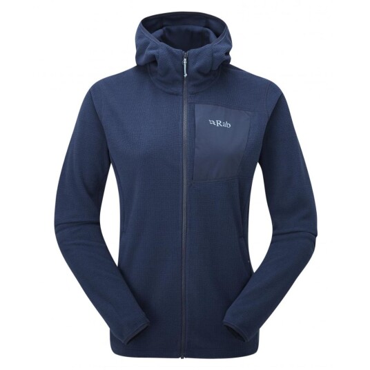 Rab  Tecton Hoody Wmns Dame Dik Deep Ink 8