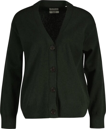 Gant Superfine Lambswool Cardigan MOSSY GREEN XS Gant Superfine Lambswool Cardigan MOSSY GREEN XS