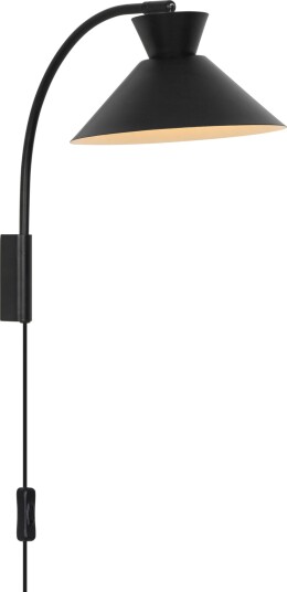 Nordlux Dial Vegglampe Sort
