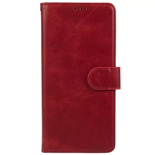 INCOVER Samsung Galaxy M34 (5G) / F34 (5G) Kunstskinn Deksel m. Lommebok og Stropp - Rød