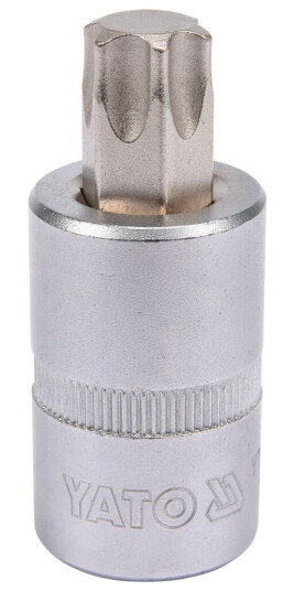 Yato T60 Torx 1/2" Sokkel 55 mm Krom-Vanadium Håndverktøy Yato T60 Torx 1/2" Sokkel 55 mm Krom-Vanadium Håndverktøy