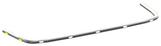 Underfanger bøyle rust fritt stål 1del passer til FH og FM Lys utval 5+4 LED