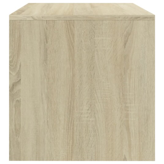 vidaXL TV-benk sonoma eik 100x40x40 cm sponplate