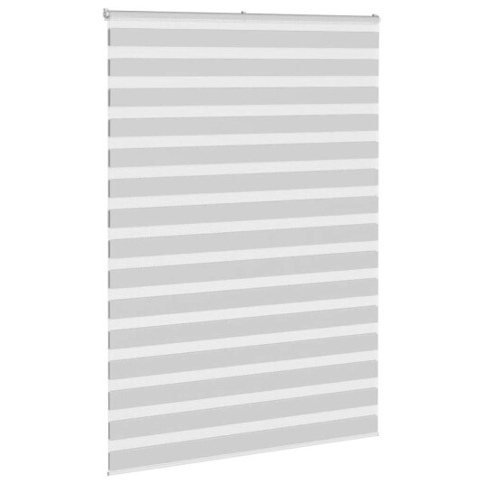  Sebragardin lysegrå 165x200 cm stoff bredde 160,9 polyester