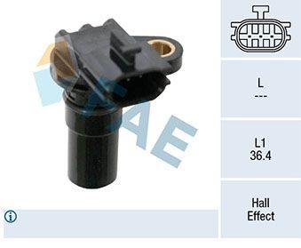 Turtallsensor, automatgir FAE 79492 Turtallsensor, automatgir FAE 79492