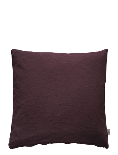 Au Maison Pudebetræk-Hør Basic-Vasket - Red - 45X45CM Au Maison Pudebetræk-Hør Basic-Vasket - Red - 45X45CM