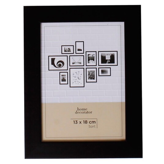 Home Decorator Billedramme (13x18cm) Sort