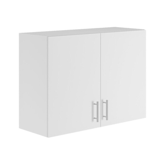 Alterna Vaskerom: Overskap Over Vaskemaskin 63cm m/2 Dører Hvit GRO-7010354