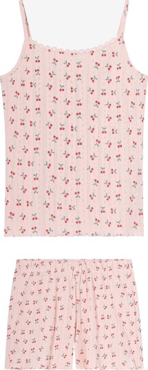 Ellos Collection   Pysjsett i pointelle   Rosa