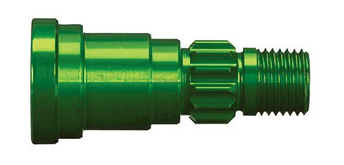 Traxxas 7753G Stub Axle Alu Green