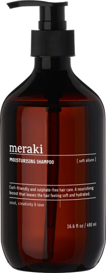 Meraki 490 ml Fuktighetsgivende Sjampo for Krøllete Hår uten Sulfat Meraki 490 ml Fuktighetsgivende Sjampo for Krøllete Hår uten Sulfat