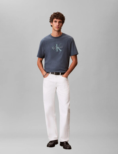 Calvin Klein Jeans Ss Hero Monologo Tee 20S Navy M Calvin Klein Jeans Ss Hero Monologo Tee 20S Navy M