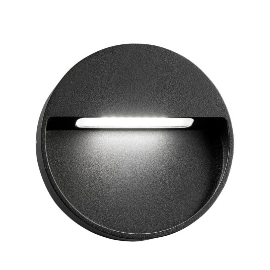 Light Point Serious 3 Vegglampe IP54 2700K Svart Light Point Serious 3 Vegglampe IP54 2700K Svart