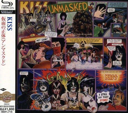 Kiss Unmasked CD Kiss Unmasked CD