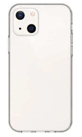 eSTUFF iPhone 13 INFINITE VIENNA Fleksibelt Plastdeksel - 100% Resirkulert Plast - Gjennomsiktig