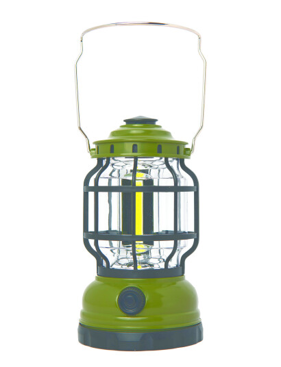 Gentlemen"s Hardware Camping Lantern - Green - H:10.9CM