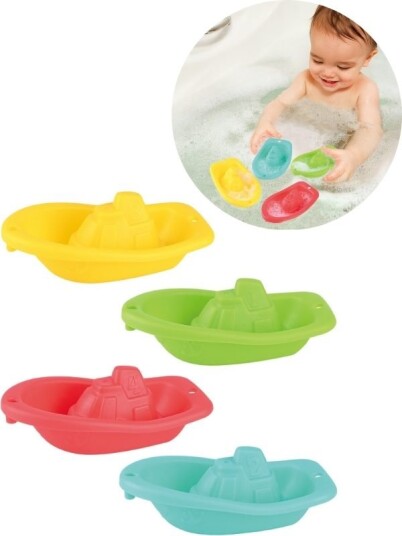 Playgo lekebåter til badebalje 4 stk