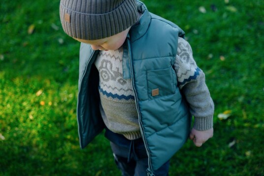 Hust and Claire Einar Vest Duck green (98 /3 år)
