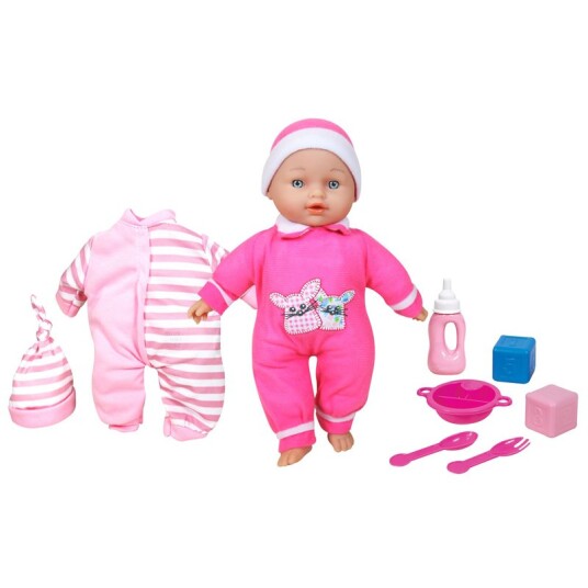 Lissi Dolls Lissi Dukke 28 Cm Med 6 Lyder Og Tilbehør Lissi Dolls Lissi Dukke 28 Cm Med 6 Lyder Og Tilbehør