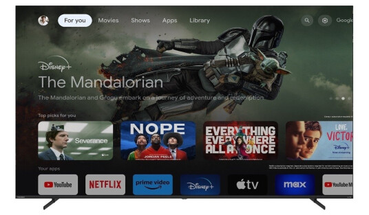 Thomson 85" 4K QLED Smart TV med Google TV 85QG7S14