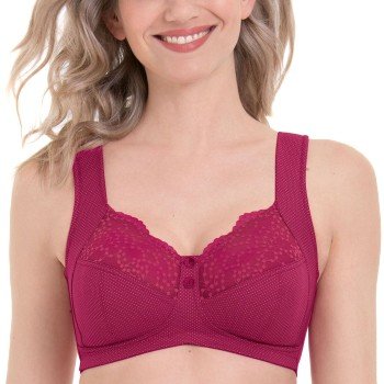 Anita BH Orely Support Bra Cherry nylon B 75 Dame