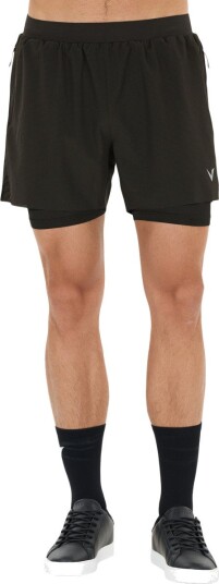 Virtus Ado M 2 In 1 Ripstop Shorts Black M Virtus Ado M 2 In 1 Ripstop Shorts Black M
