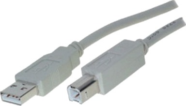 Shiverpeaks Bs77023 Usb-Kabel 3 M Usb 2.0 Usb A Usb B Grå Bs77023