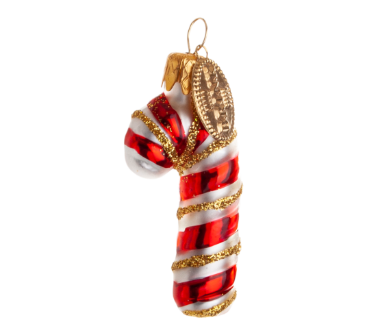Julekule sukkerstang 4 cm