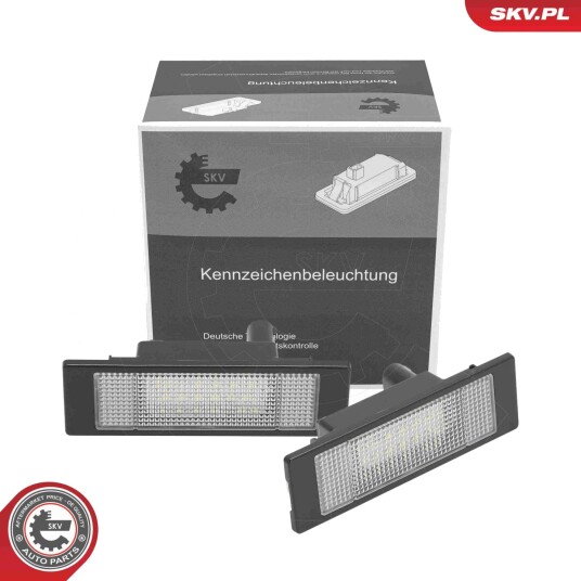 Nummerskiltlys ESEN SKV 72SKV562