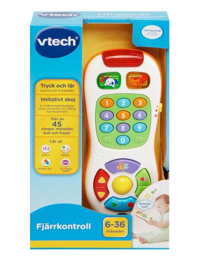Vtech Vtech Baby Fjarkontroll Se - Multi/patterned - SWEDISH Vtech Vtech Baby Fjarkontroll Se - Multi/patterned - SWEDISH