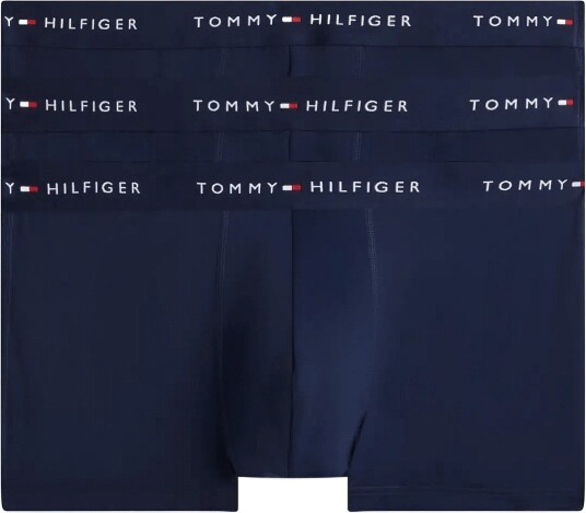 Tommy Hilfiger 3P Low Rise Trunk CARBON NAVY CARBON NAVY CARBON NAVY XS