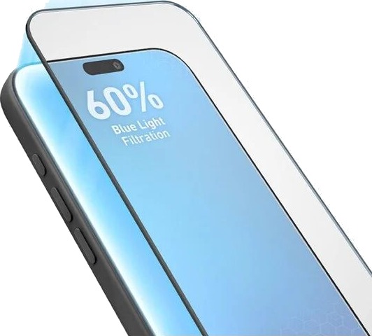 SBS Eyesafe herdet glass til iPhone 17 Pro Max/16 Pro Max med applikator