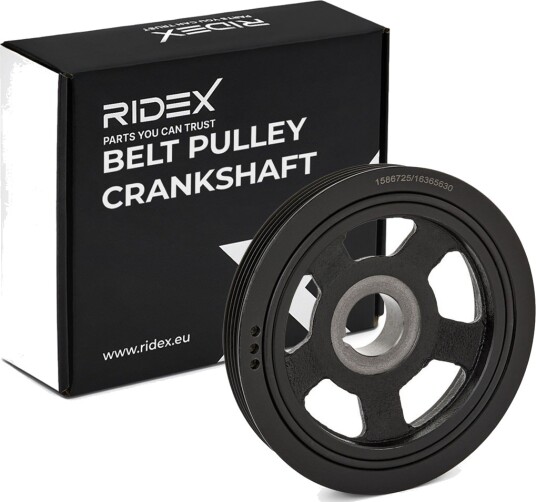 Remskive, veivaksel RIDEX 3213B0209