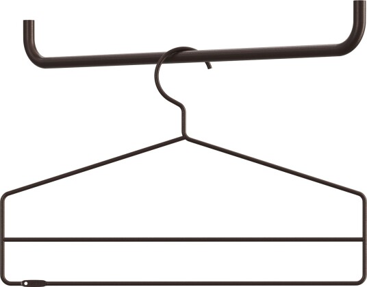 String Hengere 4 pk Mørkebrun String Hengere 4 pk Mørkebrun