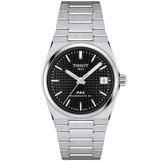 Tissot PRX Powermatic 80 35MM T1372071105100 Dame 35 mm Analog Automatisk Safirglass Tissot PRX Powermatic 80 35MM T1372071105100 Dame 35 mm Analog Automatisk Safirglass