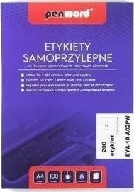 Selvklebende Etiketter A4/100K 2X210x148mm