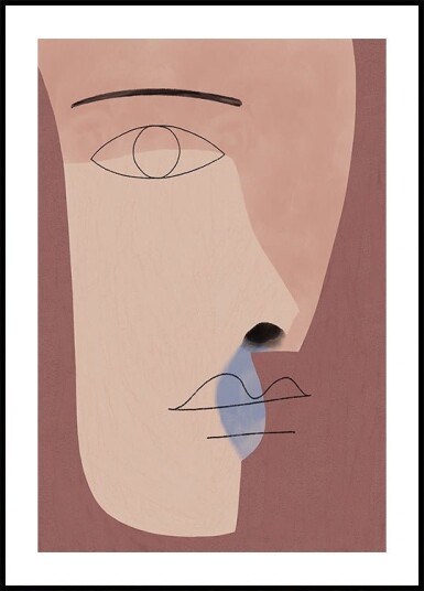 Face Me Plakat / 21x30cm Face Me Plakat / 21x30cm