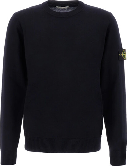 Stone Island Herre Strikkevarer Blå XL,