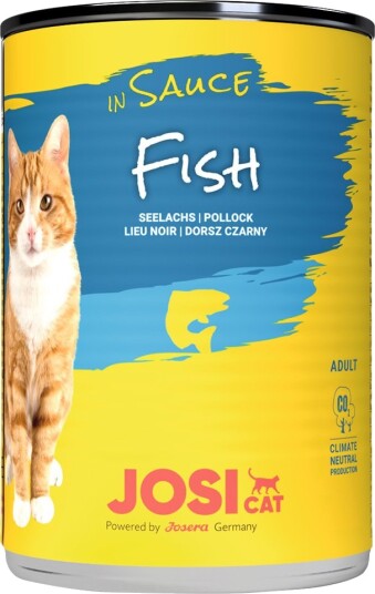 Josicat Våtfôr I Saus Fisk 24 X 415 G Josicat Våtfôr I Saus Fisk 24 X 415 G