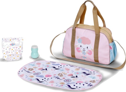 Baby Born Changing Bag Flower Pink ONE SIZE