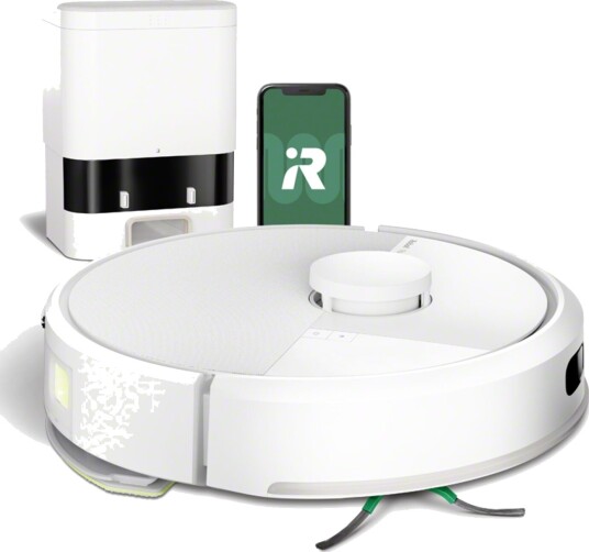 iRobot Roomba 105 Combo Robotstøvsuger med AutoEmpty og Gulvmopping Hvit