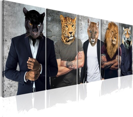 Bilde Different Faces 200x80 Artgeist sp. z o. o.