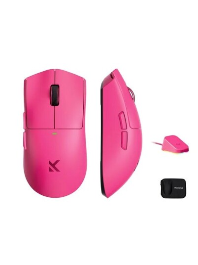MCHOSE K7 Ultra Lightweight Wireless Gaming mus Optisk 5 Rosa MC K7 6 MCHOSE K7 Ultra Lightweight Wireless Gaming mus Optisk 5 Rosa MC K7 6