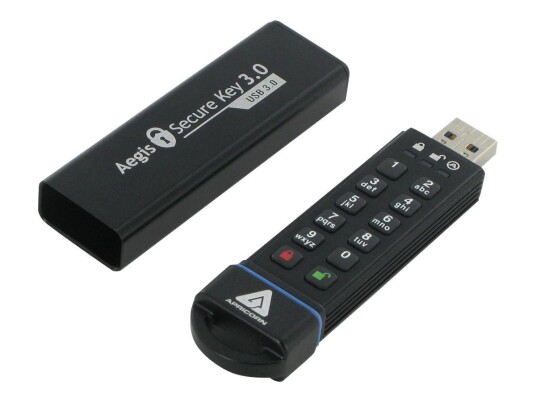 APRICORN Aegis Secure Key 3.0 - USB-flashstasjon - 16 GB