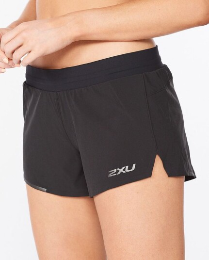2Xu Light Speed 3 Inch Shorts W Løpeshorts Black/Black Reflective L