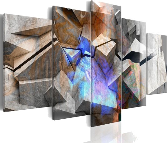 Bilde Abstract Cubes 100x50 Artgeist sp. z o. o.